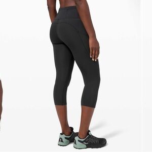 lululemon athletica fast and free crop 19”